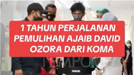 被诊断为弥漫性轴索损伤。医生表示康复率不到5%，DAVID奇迹复原了